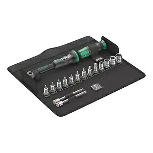 WERA 自転車セット トルク 1 トルク レンチ - 2.5-25Nm - 1/4 インチ ドライブ セット 05004180001 WERA Bicycle-Set Torque 1 Torque Wrench - 2.5-25Nm - 1/4'' Drive Set 05004180001 【並行輸入品】