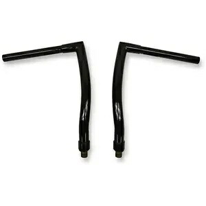 ブラック 1-1/4 インチ FXS ストリップ ハンドルバー、14 インチ ライズ、OEM トップツリー 0601-2554 Black 1-1/4\