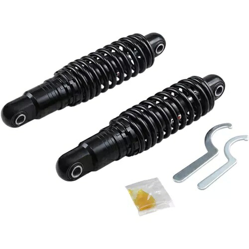 プレミアム車高調整可能ショック - ブラック - 標準 - 11 インチ 1310-1670 Premium Ride-Height Adjustable Shocks - Black - Standard - 11\