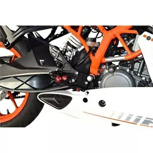 Hotbodies MGP リアセット - ブラック - KTM 91401-2500 Hotbodies MGP Rearset - Black - KTM 91401-2500 【並行輸入品】