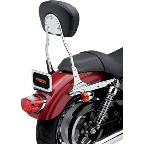 コブラ ラウンド シーシーバー - スタンダード - ダイナ 602-1252 Cobra Round Sissy Bar - Standard - Dyna 602-1252 【並行輸入品】