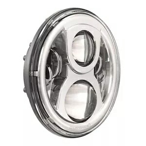 J.W.スピーカー 8700 EV2-S ヘッドランプ 7 インチ クローム ベゼル 0554961 J.W. Speaker 8700 EV2-S Headlamp 7\