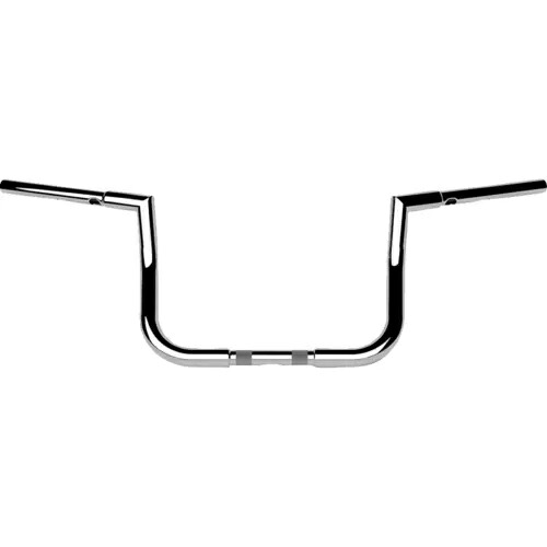 LA チョッパーズ ハンドルバー - ツイン ピークス - バガー - 10 インチ - クローム LA-7367-10 LA Choppers Handlebar - Twin Peaks - Bagger - 10" - Chrome LA-7367-10 【並行輸入品】｜カスタムパーツ WORLD倉庫