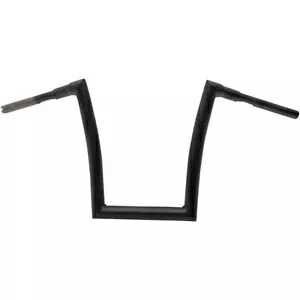 Todds Cycle フラット ブラック 1-1/2 インチ ストリップ ハンドルバー 14 インチ ライズ 0601-4888 Todds Cycle Flat Black 1-1/2\