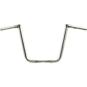 LA チョッパーズ ハンドルバー - ビッグ ツイン ピークス - 16 インチ - ステンレススチール LA-7360-16SS LA Choppers Handlebar - Big Twin Peaks - 16\