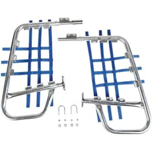 DG ナーフバー - LT250R - ナチュラル/ブルー 60-6220 DG Nerf Bars - LT250R - Natural/Blue 60-6220 【並行輸入品】