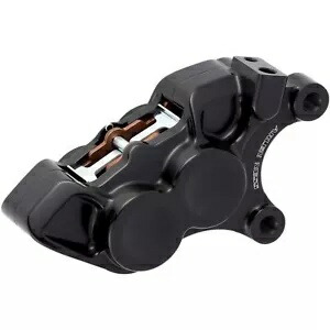Arlen Ness 4 ピストン キャリパー - フロント右 - 11.8 インチ - ブラック 02-223 Arlen Ness 4-Piston Caliper - Front Right - 11.8\