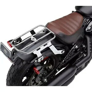 コブラ ソロ ラゲッジ ラック - クローム - ボバー 502-2515 Cobra Solo Luggage Rack - Chrome - Bobber 502-2515 【並行輸入品】