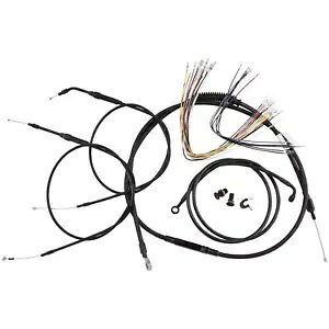 Burly ブランド ケーブルおよびブレーキ ライン キット - 18 インチ ゴリラ バー - ブラック B30-1275 Burly Brand Cable and Brake Line Kit - 18" Gorilla Bars - Black B30-1275 【並行輸入品】｜カスタムパーツ WORLD倉庫 75,625円