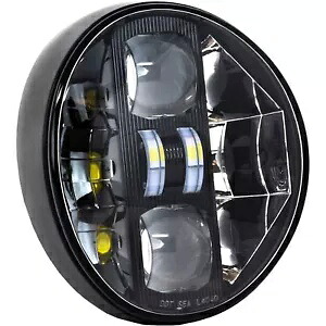 Letric Lighting Co. ソフテイル用ブレイクアウトヘッドライト LLC-SBH Letric Lighting Co. Breakout Headlights for Softails LLC-SBH 【並行輸入品】｜カスタムパーツ WORLD倉庫