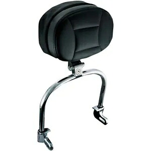 Kuryakyn ドライバー用バックレスト ハーレー FLS FXS '93-17 8987用 Kuryakyn Driver's Backrest For Harley FLS FXS '93-17 8987 【並行輸入品】