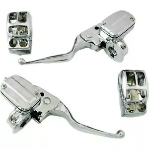 HARDDRIVE ハンドルバー コントロール キット クローム 油圧クラッチ `14-16 FLH 53980 HARDDRIVE Handlebar Control Kit Chrome hydraulic Clutch `14-16 FLH 53980 【並行輸入品】