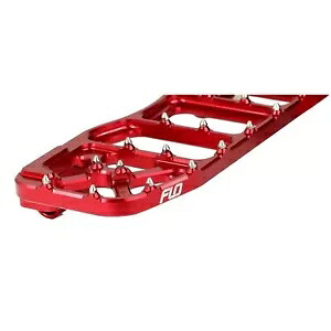 Flo Motorsports V5 フロアボード - レッド FPEG-800V5R FLO MOTORSPORTS V5 FLOORBOARDS - RED FPEG-800V5R 【並行輸入品】｜カスタムパーツ WORLD倉庫
