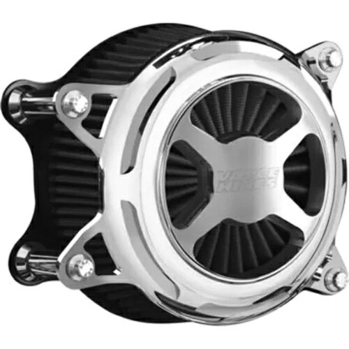 バンス アンド ハインズ VO2 エア インテーク "X" - クロム 72047 Vance And Hines VO2 Air Intake "X" - Chrome 72047 【並行輸入品】|カスタムパーツ WORLD倉庫