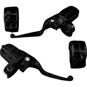 ハードドライブ ハンドルバー コントロール キット ブラック 油圧クラッチ `17-Up FLH 53983 Harddrive Handlebar Control Kit Black hydraulic Clutch `17-Up FLH 53983 【並行輸入品】｜カスタムパーツ WORLD倉庫