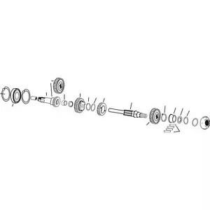 Andrews Products クロス レシオ ギア セット 84-90 XL 254850 Andrews Products Close Ratio Gear Set 84-90 XL 254850 【並行輸入品】