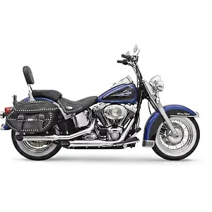 Bassani Manufacturing 3" マフラー - クローム - ボローニャ - ソフテイル '07-'17 12117F Bassani Manufacturing 3" Mufflers - Chrome - Bologna - Softail '07-'17 12117F 【並行輸入品】｜カスタムパーツ WORLD倉庫