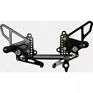 ボルテックス リアセット ブラック RS198K Vortex Rear Set Black RS198K 【並行輸入品】|カスタムパーツ WORLD倉庫