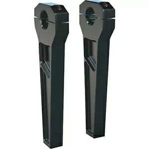 TODDS CYCLE ライザー - 1-1/8 インチ クランプ - 8 インチ ライズ - ブラック TD-R21-08B TODDS CYCLE Risers - 1-1/8\