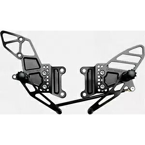 ボルテックス リアセット ブラック RS406K Vortex Rear Set Black RS406K 【並行輸入品】|カスタムパーツ WORLD倉庫