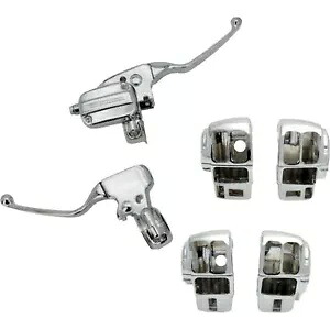 ハードドライブ ハンドルバー コントロール キット クローム ケーブル クラッチ `08-16 FLH 53600 Harddrive Handlebar Control Kit Chrome Cable Clutch `08-16 FLH 53600 【並行輸入品】
