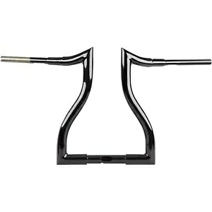 LA チョッパーズ ハンドルバー - ハンマーヘッド - 14 インチ - ブラック LA-7316-14B LA Choppers Handlebar - Hammerhead - 14" - Black LA-7316-14B 【並行輸入品】｜カスタムパーツ WORLD倉庫