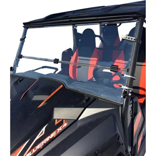 Moose Racing フル折りたたみフロントガラス - ウルヴァリン 2317-0406 Moose Racing Full Folding Windshield - Wolverine 2317-0406 【並行輸入品】