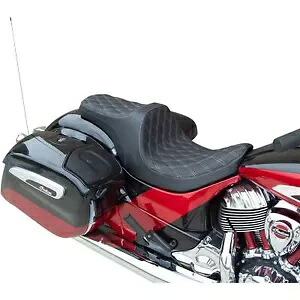 プレデター III シート - 前方配置 - ダブル ダイヤモンド - シルバー 0810-2271 Predator III Seat - Forward Positioning - Double Diamond - Silver 0810-2271 【並行輸入品】|カスタムパーツ WORLD倉庫