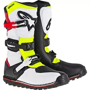 アルパインスターズ Tech-T ブーツ ホワイト/レッド/イエロー/ブラック サイズ 05 2004017-2351-5 Alpinestars Tech-T Boots White/Red/Yellow/Black Size 05 2004017-2351-5 【並行輸入品】｜カスタムパーツ WORLD倉庫