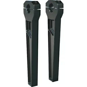 Todds サイクル ライザー - 1 インチ クランプ - 10 インチ ライズ - ブラック TD-R11-10B Todds Cycle Risers - 1\