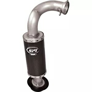 直進性能 軽量サイレンサー カーボンファイバー 132-127 Straightline Performance Lightweight Silencer Carbon Fiber 132-127 【並行輸入品】