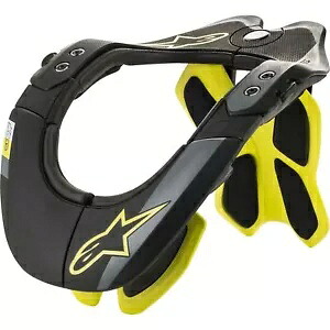 アルパインスターズ バイオニック ネック サポート ブラック/イエロー X-Small-Medium 6500019-155-XS/M Alpinestars Bionic Neck Support Black/Yellow X-Small-Medium 6500019-155-XS/M 【並行輸入品】