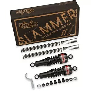 Burly ブランド スラマー サスペンション ドロップ キット - クローム - '88 - '03 XL B28-1000 Burly Brand Slammer Suspension Drop Kit - Chrome - '88 - '03 XL B28-1000 【並行輸入品】