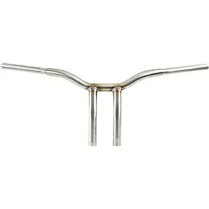 ハンドルバー - Kage Fighter - ワンピース - ベント - 10 インチ - ステンレススチール LA-7338-10SS Handlebar - Kage Fighter - One Piece - Bent - 10\
