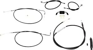 LA チョッパーズ ケーブル KT BK 15-17 FXD ABS LA-8211KT-16B LA CHOPPERS CABLE KT BK 15-17 FXD ABS LA-8211KT-16B 【並行輸入品】