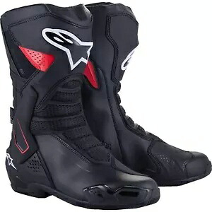 Alpinestars SMX-6 V3 Drystar? ブーツ - ブラック/レッド - サイズ 13.5 2243025-13-49 Alpinestars SMX-6 V3 Drystar? Boots - Black/Red - Size 13.5 2243025-13-49 【並行輸入品】