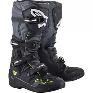Alpinestars Tech 5 ブーツ - ブラック/グレー/イエロー蛍光 - US 9 2015015-1055-9 Alpinestars Tech 5 Boots - Black/Gray/Yellow Fluorescent - US 9 2015015-1055-9 【並行輸入品】