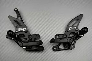 ブラックレーシング調整可能なリアセットフットレストヤマハ FZ1 N FZ-1N FZ-1 RN16 2006-2015 Black Racing Adjustable Rearsets Footrest YAMAHA FZ1 N FZ-1N FZ-1 RN16 2006-2015 【並行輸入品】