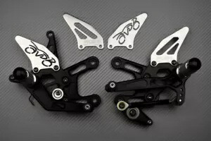 シルバー 調整可能な AVDB リアセット フットレスト ホンダ CBR 1000 RR 1000RR SC59 2012-2016 Silver Adjustable AVDB Rearsets Footrest HONDA CBR 1000 RR 1000RR SC59 2012-2016 【並行輸入品】