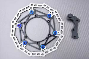 オーバーサイズ ブレーキ モノディスク 270mm + オフセット ブラケット ヤマハ YZF 450 YZ450F 2008-2009 Oversize Brake Monodisc 270mm + Offset Bracket YAMAHA YZF 450 YZ450F 2008-2009 【並行輸入品】