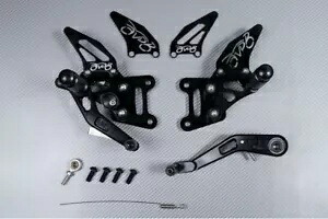 ブラック 調節可能なリアセット フットレスト SUZUKI GSX-R 1000 GSXR / 1000R DM11 2019-2021 Black Adjustable Rearsets Footrest SUZUKI GSX-R 1000 GSXR / 1000R DM11 2019-2021 【並行輸入品】