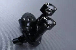 ライザーキット ハンドルバーなし ブラック ヤマハ TMAX 530 T-MAX SJ09 2015-2016 Riser Kit Without Handlebar in Black Yamaha TMAX 530 T-MAX SJ09 2015-2016 【並行輸入品】
