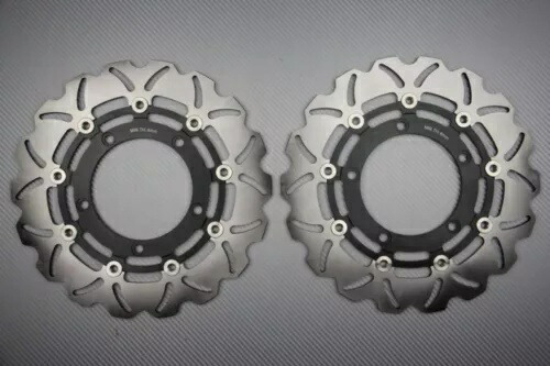 ウェーブ フローティング フロント ブレーキ ディスク 310mm スズキ GSF 650 バンディット ABS AK7-AK9 2007-10 Wave Floating Front Brake Discs 310mm SUZUKI GSF 650 Bandit ABS AK7-AK9 2007-10 【並行輸入品】