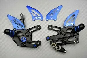 ブルーレーシング 調整可能な AVDB リアセット フットレスト ヤマハ YZF R6 YZF-R6 2003-2004 Blue Racing Adjustable AVDB Rearsets Footrest YAMAHA YZF R6 YZF-R6 2003-2004 【並行輸入品】