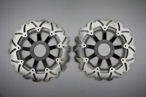ウェーブ フローティング フロント ブレーキ ディスク 296mm ホンダ GL 1500 ヴァルキリー ツアラー CT 1997-1999 Wave Floating Front Brake Discs 296mm HONDA GL 1500 Valkyrie Tourer CT 1997-1999 【並行輸入品】
