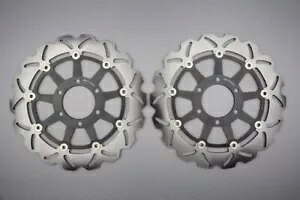 ブレーキ ディスク フロント ウェーブ フロタン酸 320 mm トライアンフ t955 スピード トリプル 955 1999-2001- Brake discs front wave flotanate 320 mm triumph t955 speed triple 955 1999-2001- 【並行輸入品】