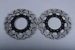 ブレーキ ディスク フロント ウェーブ フリート 290 mm のペア スズキ SVS SV 650 S ABS 2007-2009- Pair of brake discs front wave fleet 290 mm SUZUKI SVS SV 650 S ABS 2007-2009- 【並行輸入品】