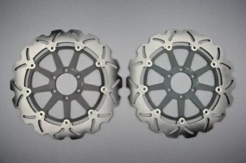 ブレーキ ディスク フロント ウェーブ フリート 320 mm のペア アプリリア トゥオーノ ファイター 1000 2002-05- Pair of brake discs front wave fleet 320 mm APRILIA TUONO FIGHTER 1000 2002-05- 【並行輸入品】 57,475円
