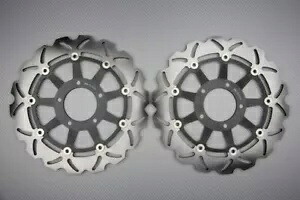ブレーキ ディスク フロント ウェーブ フロタン酸 320 mm トライアンフ スピード トリプル 955 595n 2002-2004- Brake discs front wave flotanate 320 mm triumph speed triple 955 595n 2002-2004- 【並行輸入品】