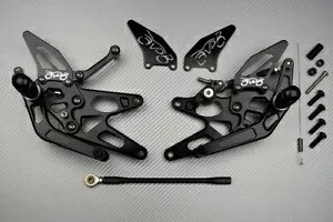 ブラックレーシング調整可能なAVDBリアセットフットレストヤマハYZF R1 YZF-R1 2004-2006 Black Racing Adjustable AVDB Rearsets Footrest YAMAHA YZF R1 YZF-R1 2004-2006 【並行輸入品】